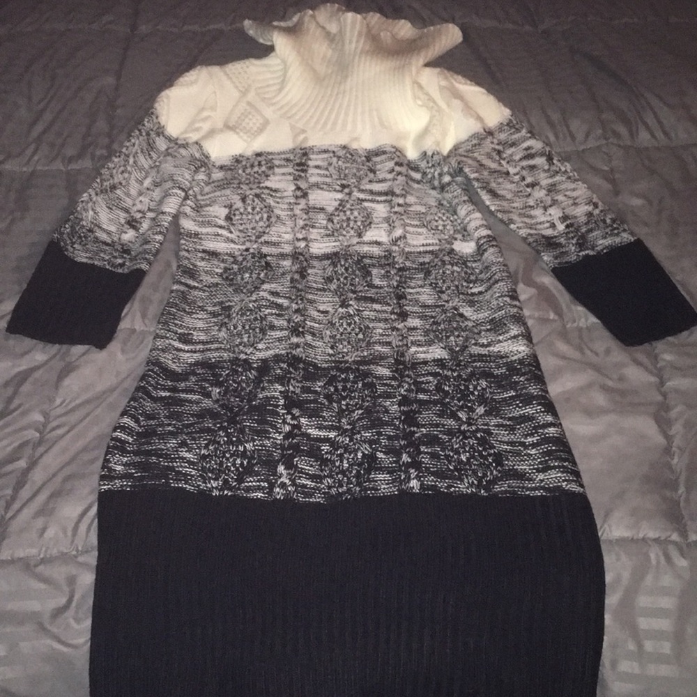 Sandra Darren Sweater Dress
